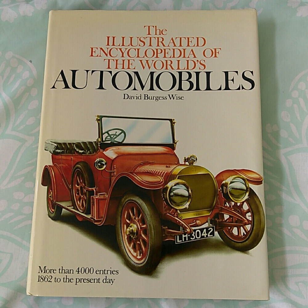 BOOK of AUTOMOBILES Encyclopedia